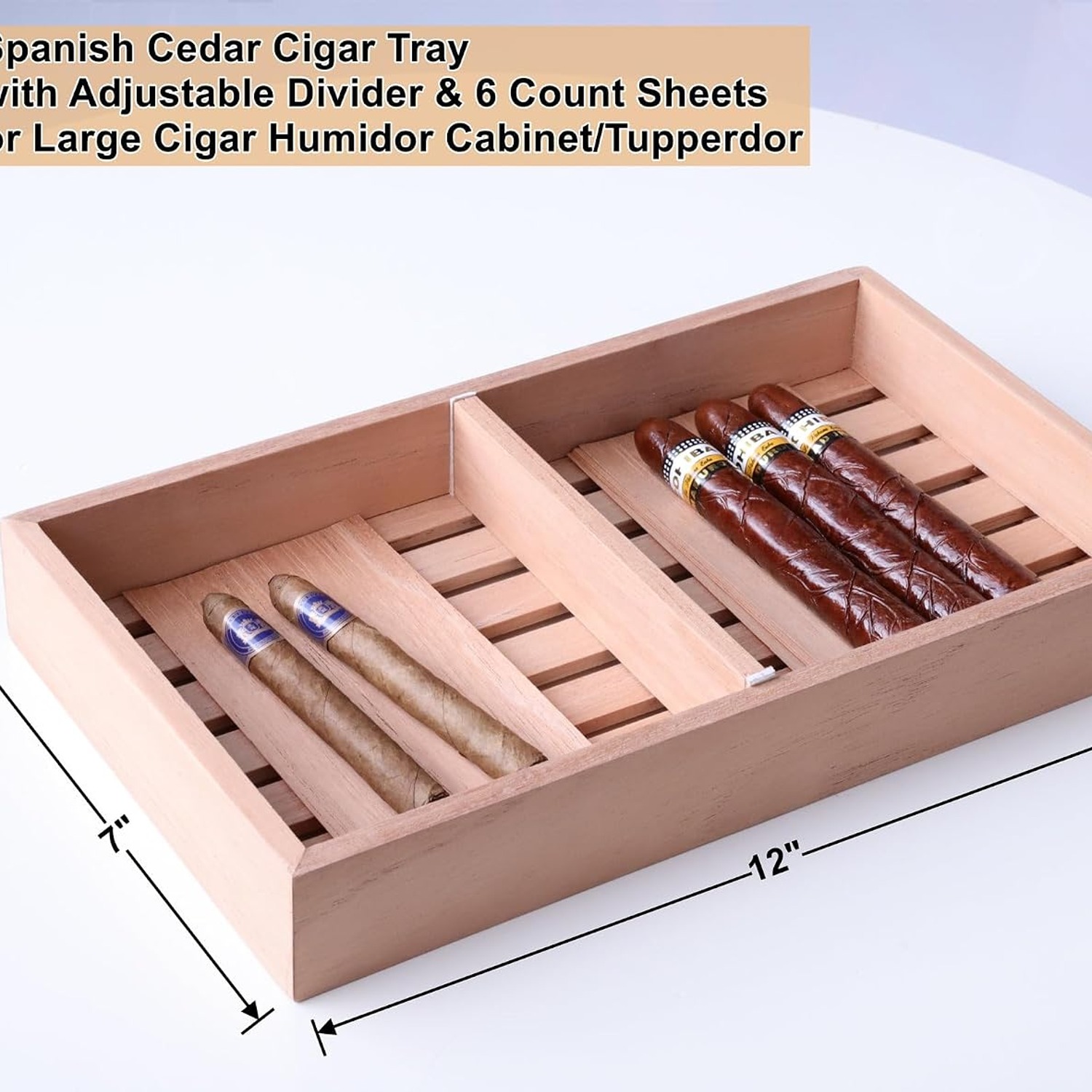Woho Spanish Cedar Cigar Tray: image 6