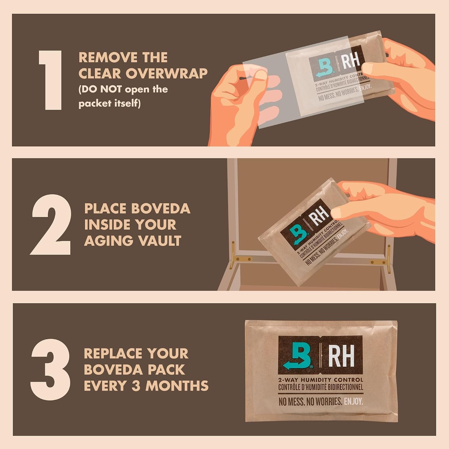 Boveda 69% Humidity Control Pack 60 g: image 6